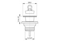 Alcaplast výpust umyvadlová 5/4