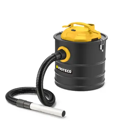 Vysavač na popel PROTECO PREMIUM | 1200 W | nádoba 18 l