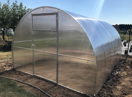 Skleník zahradní GARANT 4 x 3 m, oblouk, polykarbonát