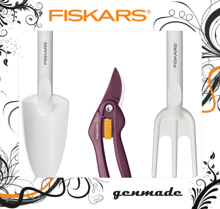 Fiskars Zahradní sada Merlot - bílá