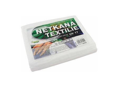 Netkaná textilie bílá 17g/m²