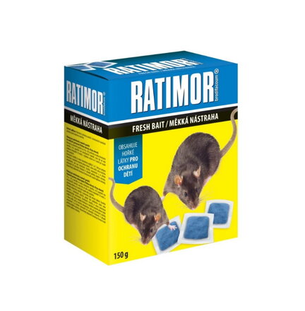 Ratimor měkká návnada brodifacoum 150 g