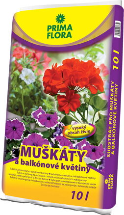 Substrát pro pelargonie - muškáty Agro 10l