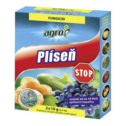 Plíseň STOP postřik Agro 2 x 10 g