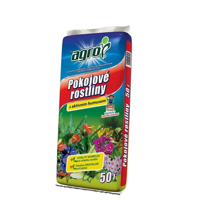 Substrát pro pokojové rostliny Agro 40l