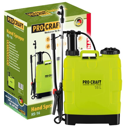 Postřikovač zahradní Procraft - zádový 16l