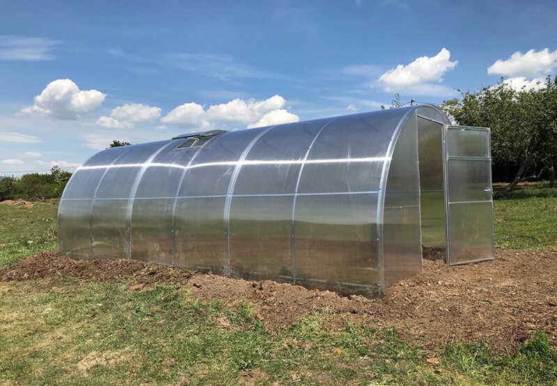 Skleník zahradní GENIO 6 x 3 m, oblouk, polykarbonát