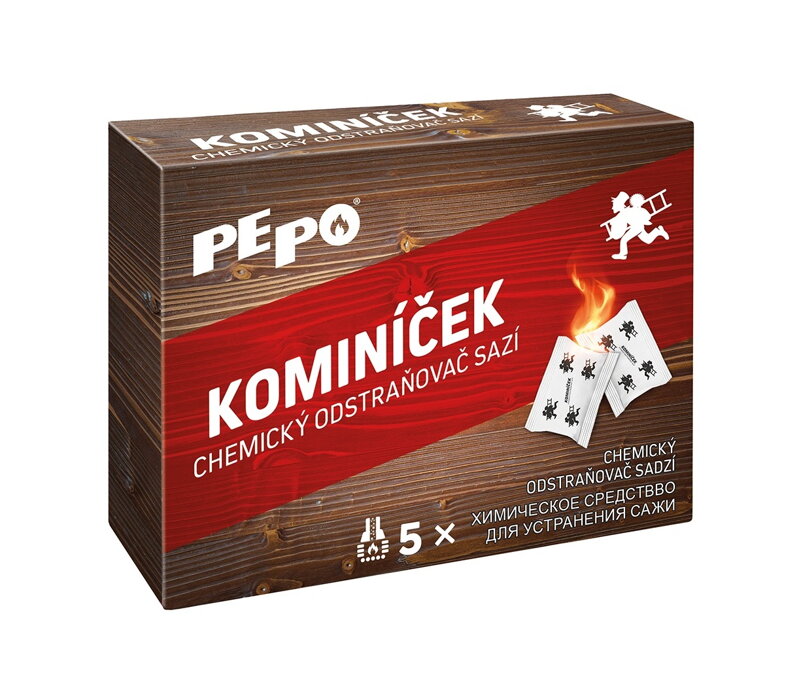PEPO Kominíček 70 g - Chemický odstraňovač sazí 