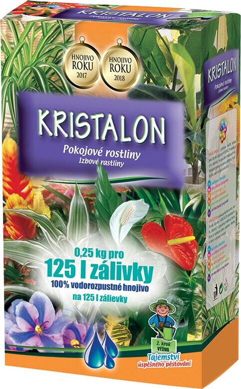Kristalon pro pokojové rostliny 0,25 kg