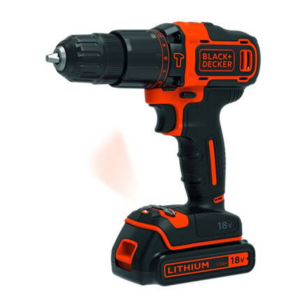 Akumulátorová vrtačka Black&Decker 18V Li-Ion 