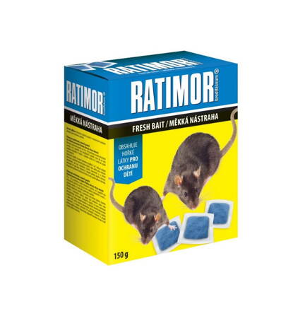 Ratimor měkká návnada brodifacoum 150 g