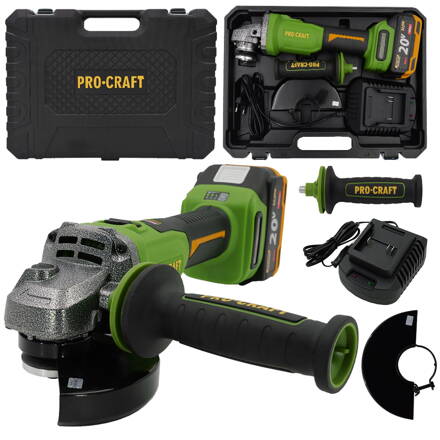 Aku bruska Procraft PWА220 125 mm