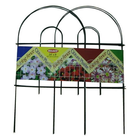 Zahradní plůtek 60 x 300 cm zelený